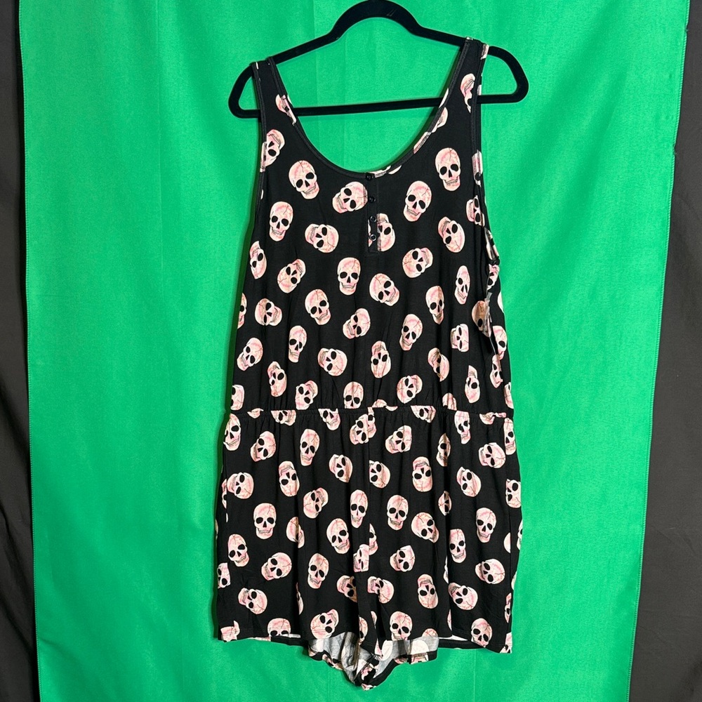 Torrid Skull print sleep romper NWT super soft choose size 2,3 or 4
